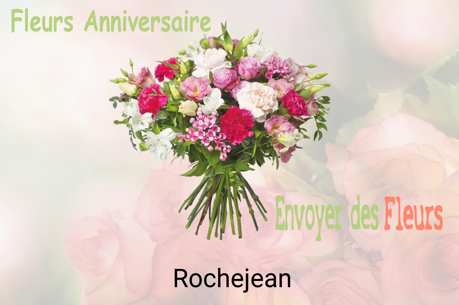Bouquet de fleurs d’anniversaire livré à Rochejean